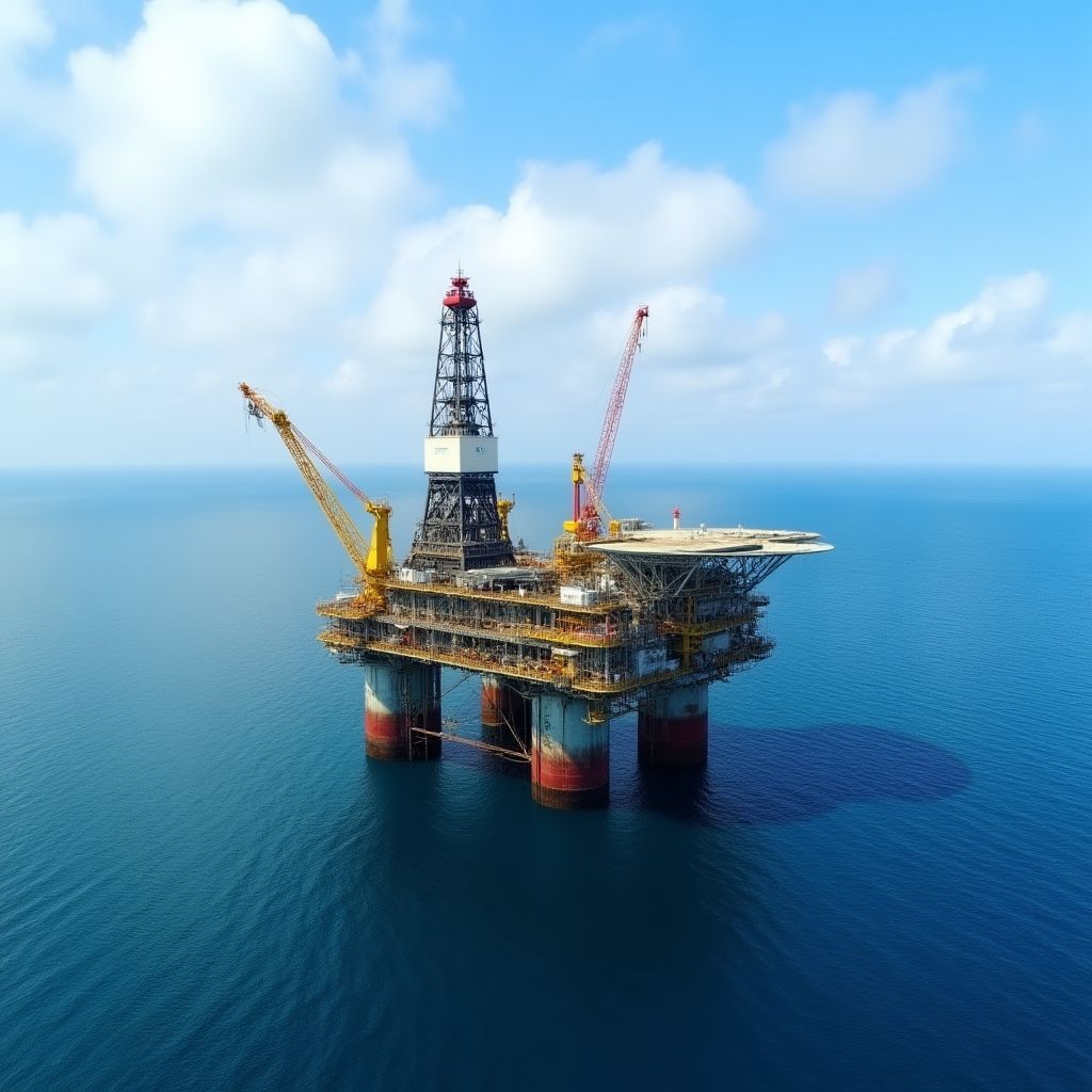 Plataforma petrolera Argentina