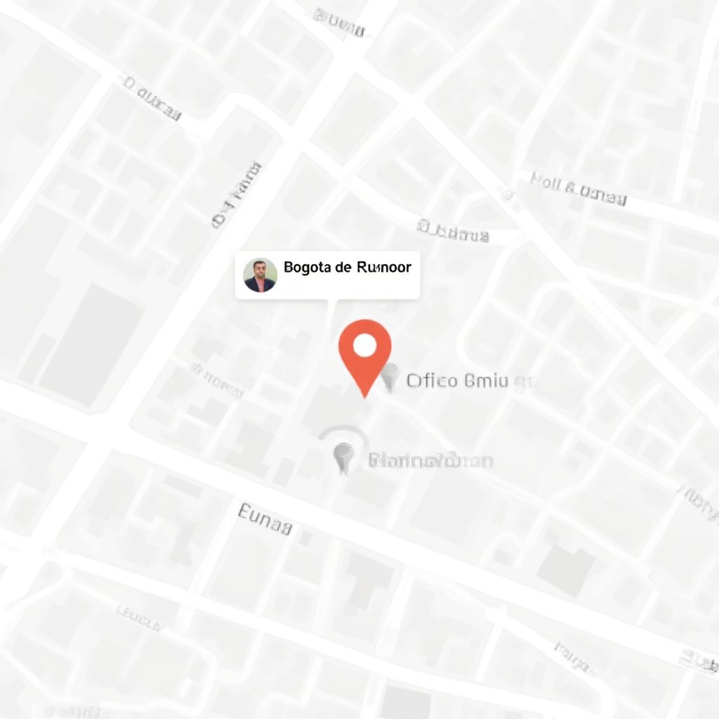 Mapa de ubicación de nuestra oficina